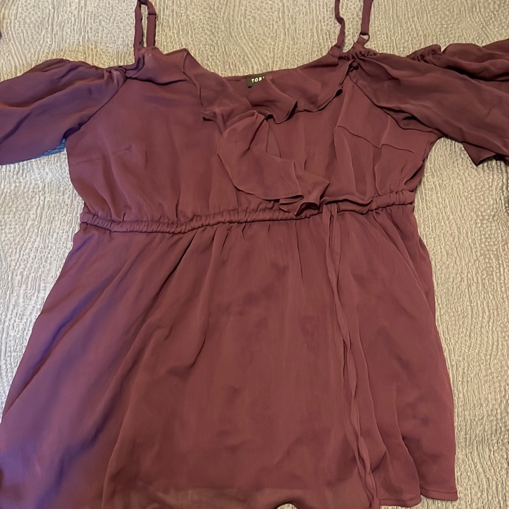 Plus Size Ruffle Top